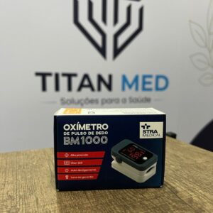 Oxímetro de Pulso de Dedo Stra Medical BM1000.