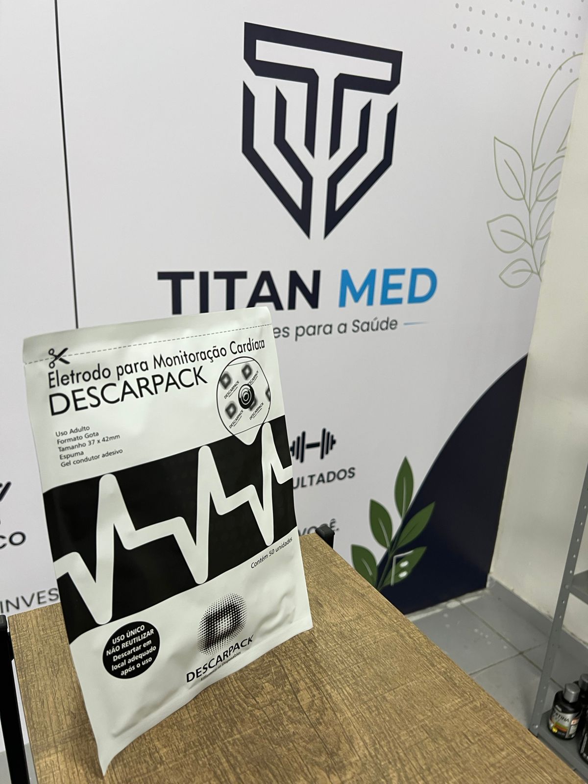 Eletrodo Descartável para ECG Descarpack